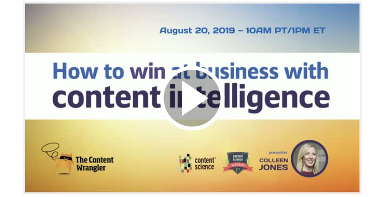 Webinar: Win with Content Intelligence